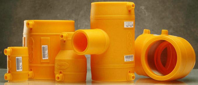 燃?xì)庥肞E電熔管件(圖1) 燃?xì)庥肞E電熔管件(圖1)